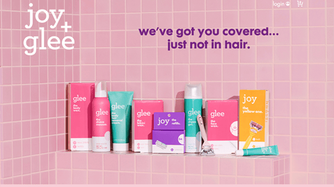 Joy + Glee Walmart Web Page